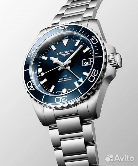 Longines Hydroconquest GMT 41 mm L3.790.4.96.9