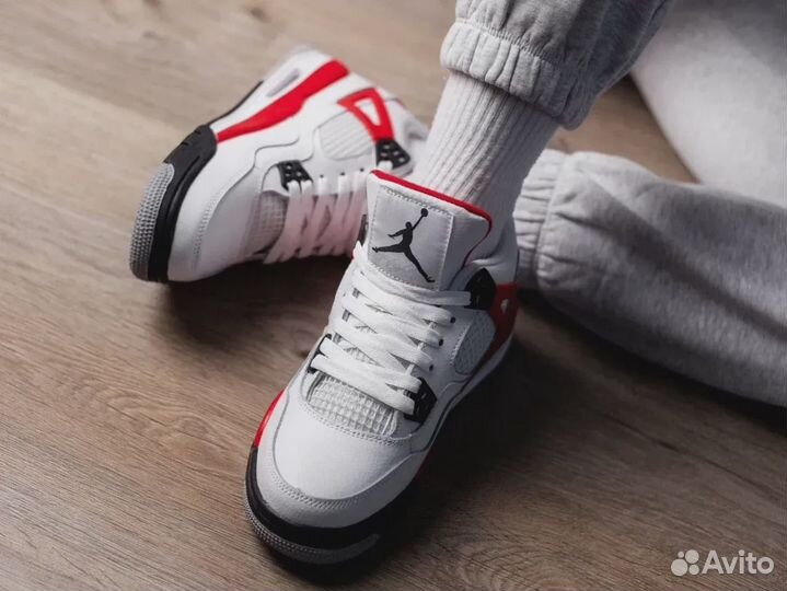 Air Jordan 4 Retro Red Cement