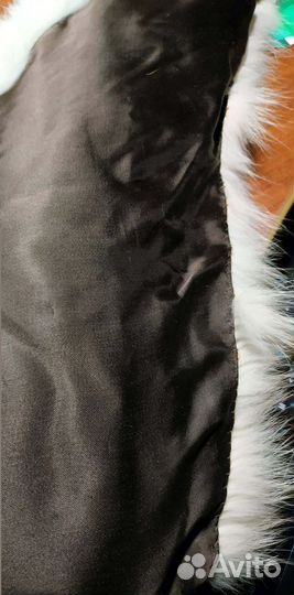 Меховой воротник натуральный песец