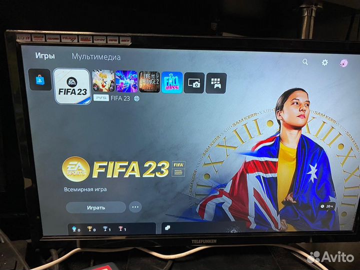 Игровая консоль PlayStation 5 с дисководом /2 игры