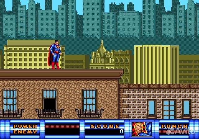 Superman Sega, русские субтитры