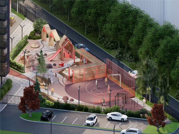 1-к. квартира, 44,5 м², 4/8 эт.