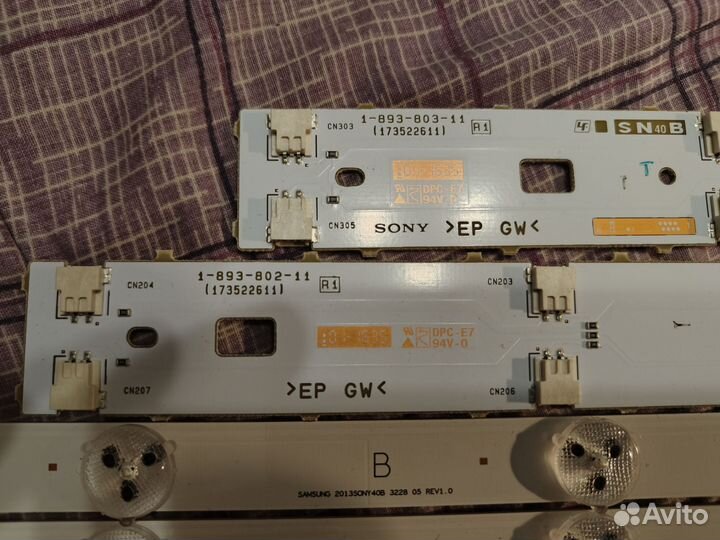 LED подсветка samsung 2013sony40A 3228 05 REV1.0