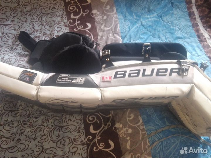 Вратарские щитки bauer sr
