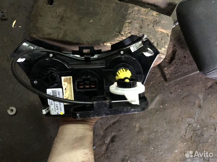 Блок управления печкой хундай солярис 1 дорестайл