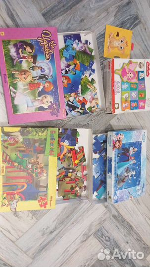 Набор пазлы развивающие игрушки