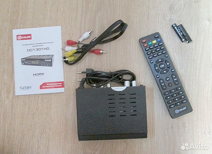 Тв приставка DVB-T2 на 20 каналов бу