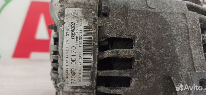 Генератор Toyota Avensis T25 1zzfe 2007