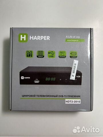 Тв-тюнер harper HDT2-2010 объявление продам