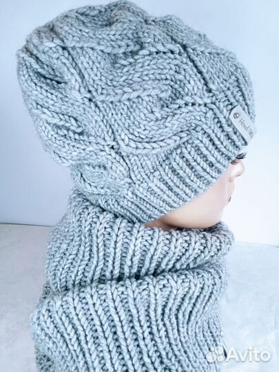 Шапка женская вязаная