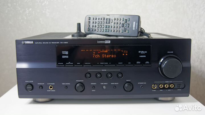 Мощный ресивер Yamaha RX-V663 / Hdmi / DSD / 7х95w