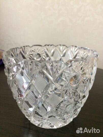 Салатник хрусталь
