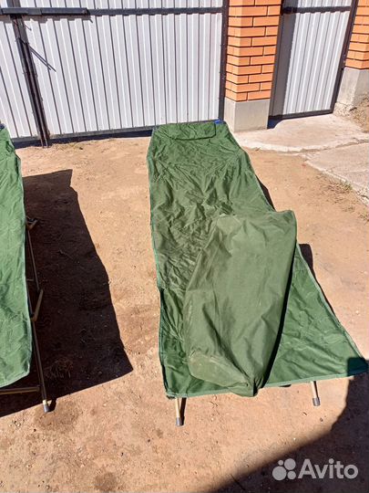 Раскладушка туристическая складная бу