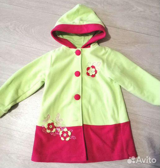 Флисовое пальто