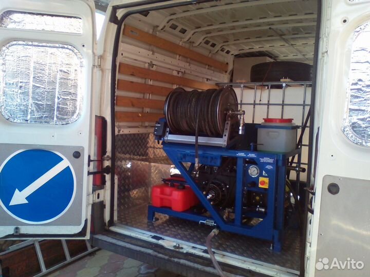 Гидродинамическая прочистка систем канализаций