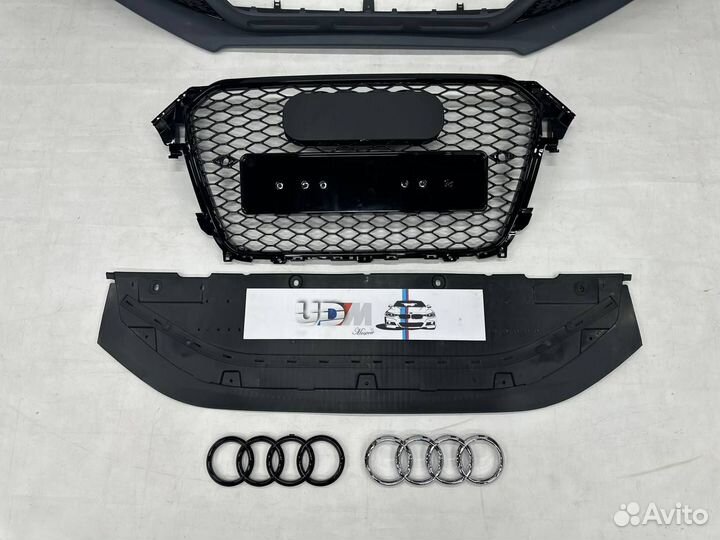 Бампер RS рестайлинг Audi A4 B8