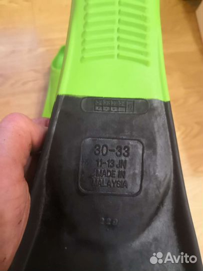 Ласты для плавания детские 30-33