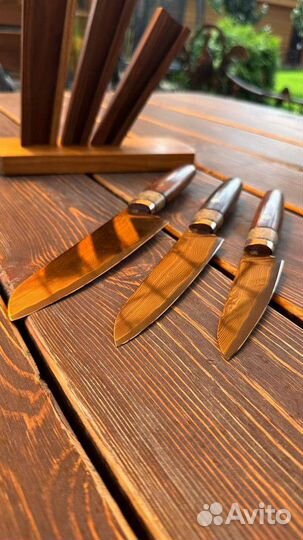 Авторские кухонные ножи ручной работы