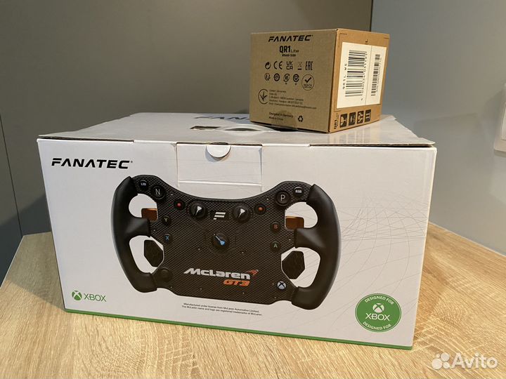 Fanatec McLaren GT3 V2 CSL Elite Wheel, новый