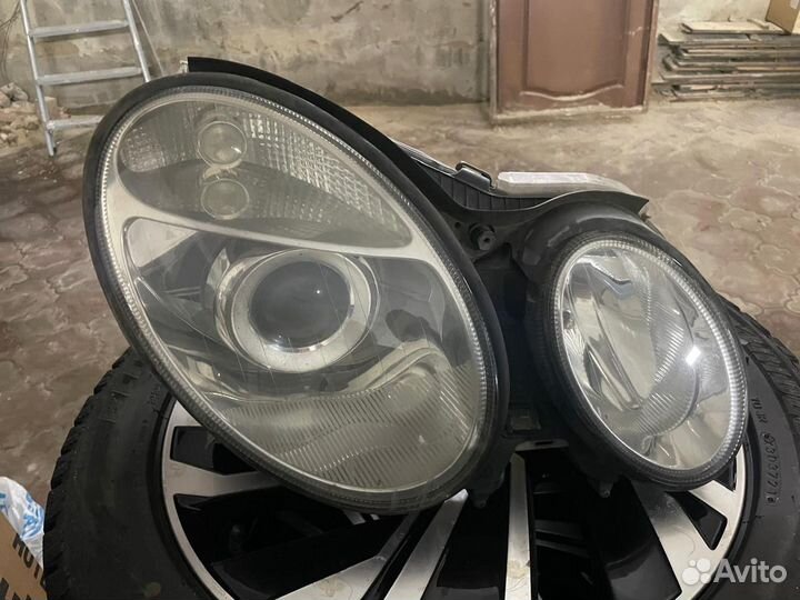 Фара mercedes w211 дорест