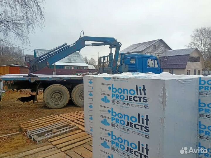 Перегородочные блоки Бонолит