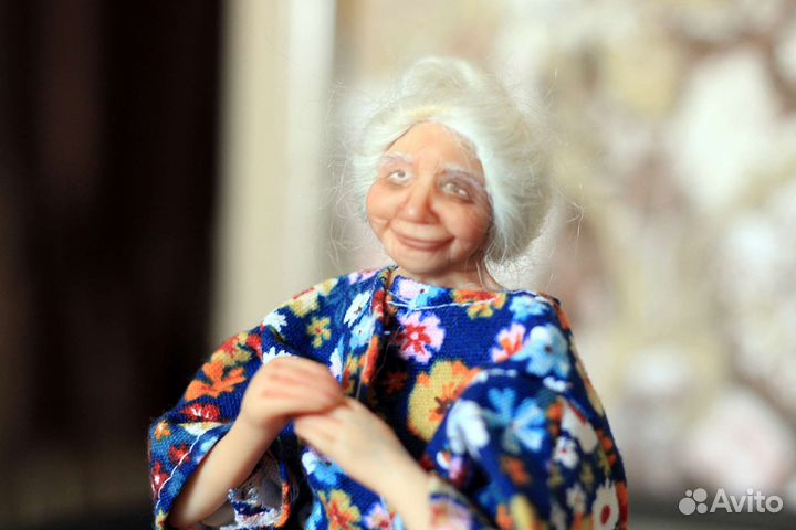 Авторская кукла бабушка