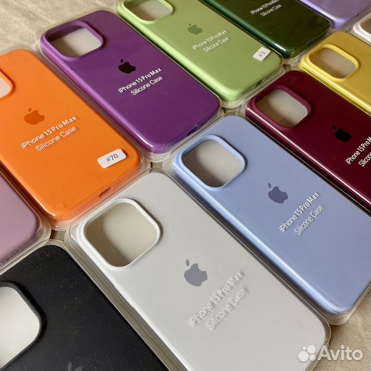 Чехол для iPhone 15 Pro Max силикон