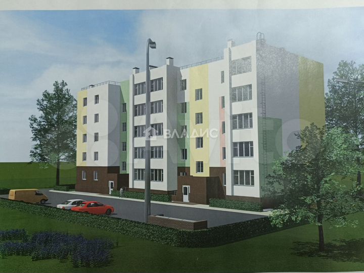 3-к. квартира, 88 м², 2/5 эт.