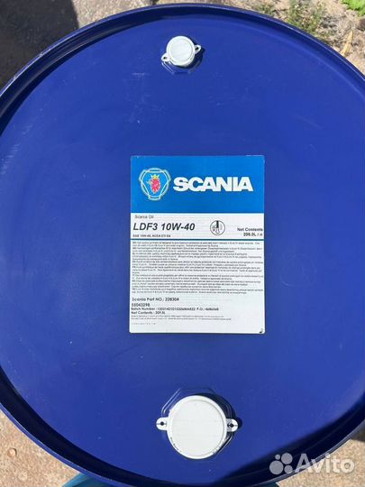 Моторное масло Scania LDF3 10W-40 208 л