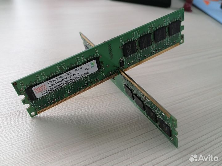 Оперативная память hynix 1gb 2Rx8 ddr2