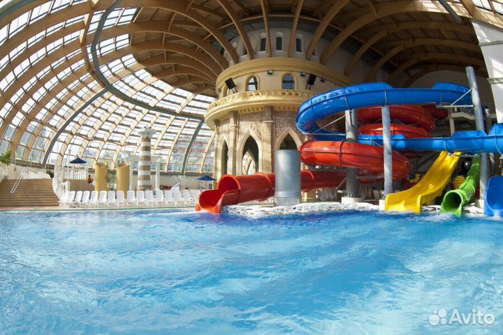 Билеты в аквапарк Карибия на 12 часов