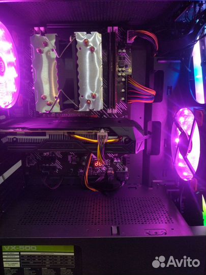 Игровой пк Rx 580 8gb intel E5 2667v3 Озу 32Gb