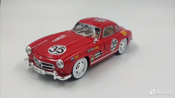 Металлическая модель Mercedes Benz 300SL