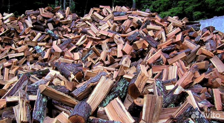 Дрова наколотые