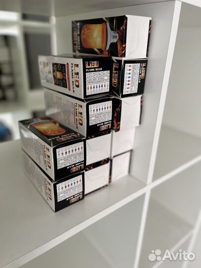 Декоративные лампы LED Flame Bulb E27 (11 шт)