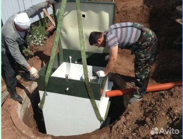 Готовый к установке септик