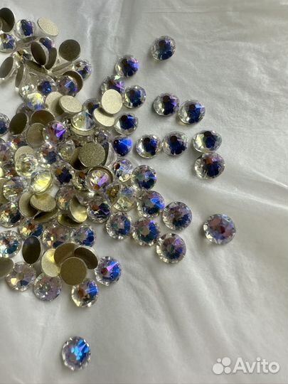 Стразы SS20, AB, цена за 2 упаковки