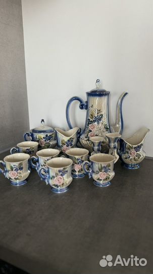 Сервиз кофейный чайный набор новый