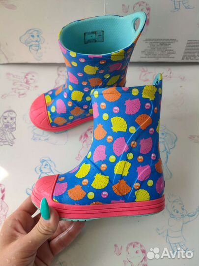 Резиновые сапоги crocs c7