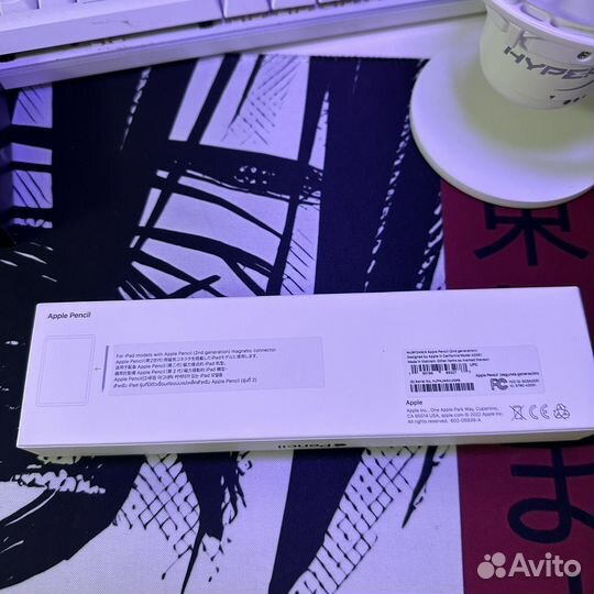 Стилус apple pencil 2 оригинал