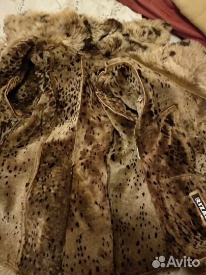 Новая Натуральная Дублёнка Rizal р.46-48