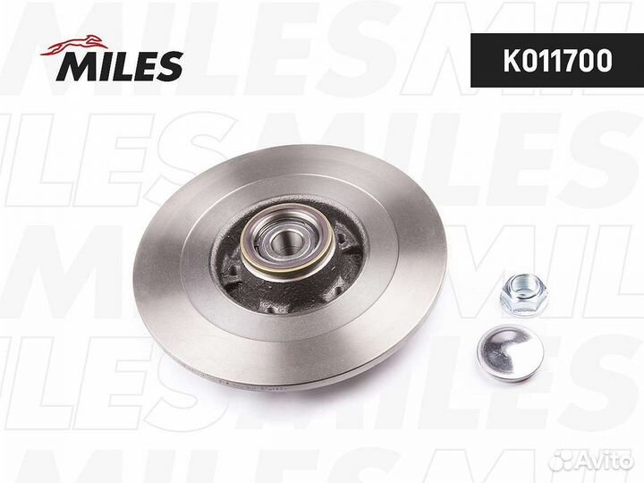 Диски тормозные задние с подш Renault laguna 3