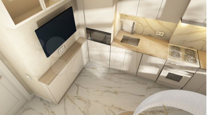 1-к. квартира, 45 м², 4/9 эт.