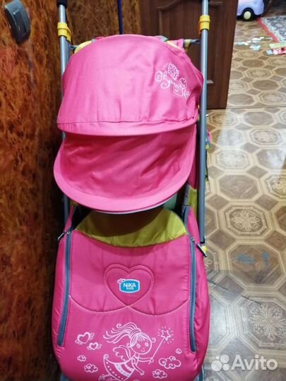 Санки коляска ника kids