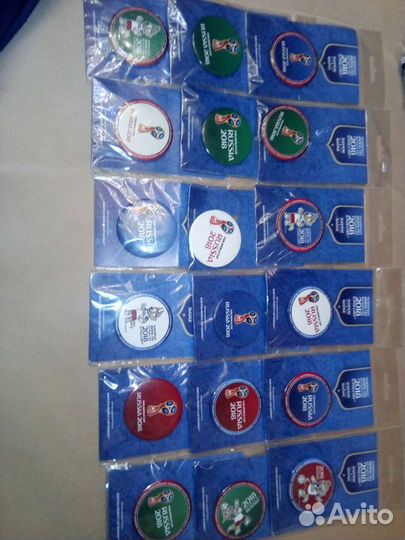 Значки Чемпионат мира по футболу