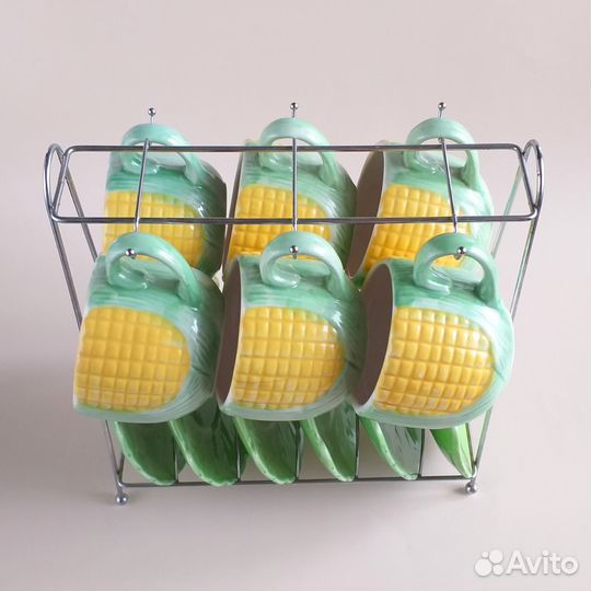 Чайные чашки набор из 6 штук