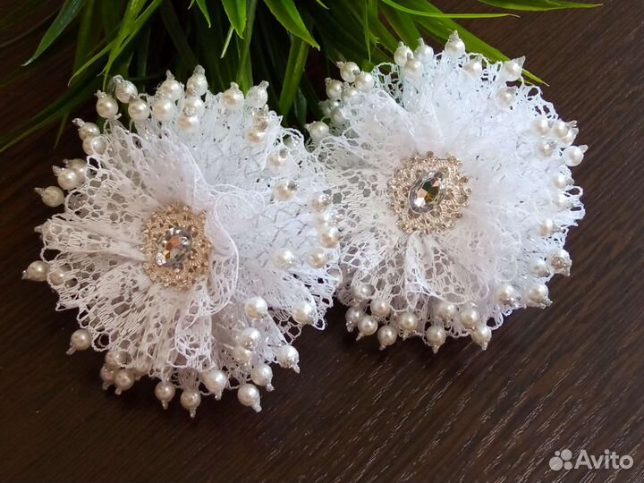 Школьные банты на 1 сентября. Ручная работа