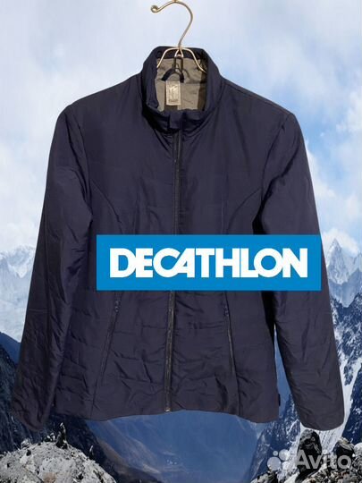 Пуховик беговой 46 M decathlon