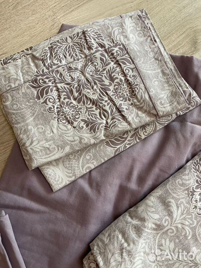 Постельное белье евро б/у