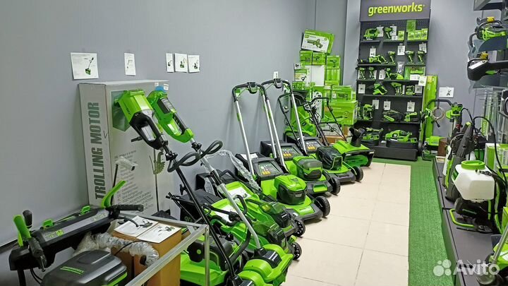 Триммер Greenworks GST5033M Deluxe 220v 33 см